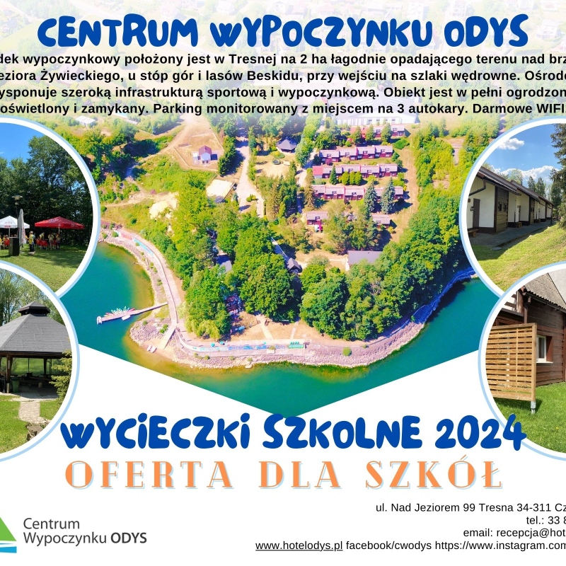 Centrum Wypoczynku Odys, Noclegi w górach w centrum wypoczynku Odys